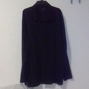 Perry Ellis Black Button Down Shirt